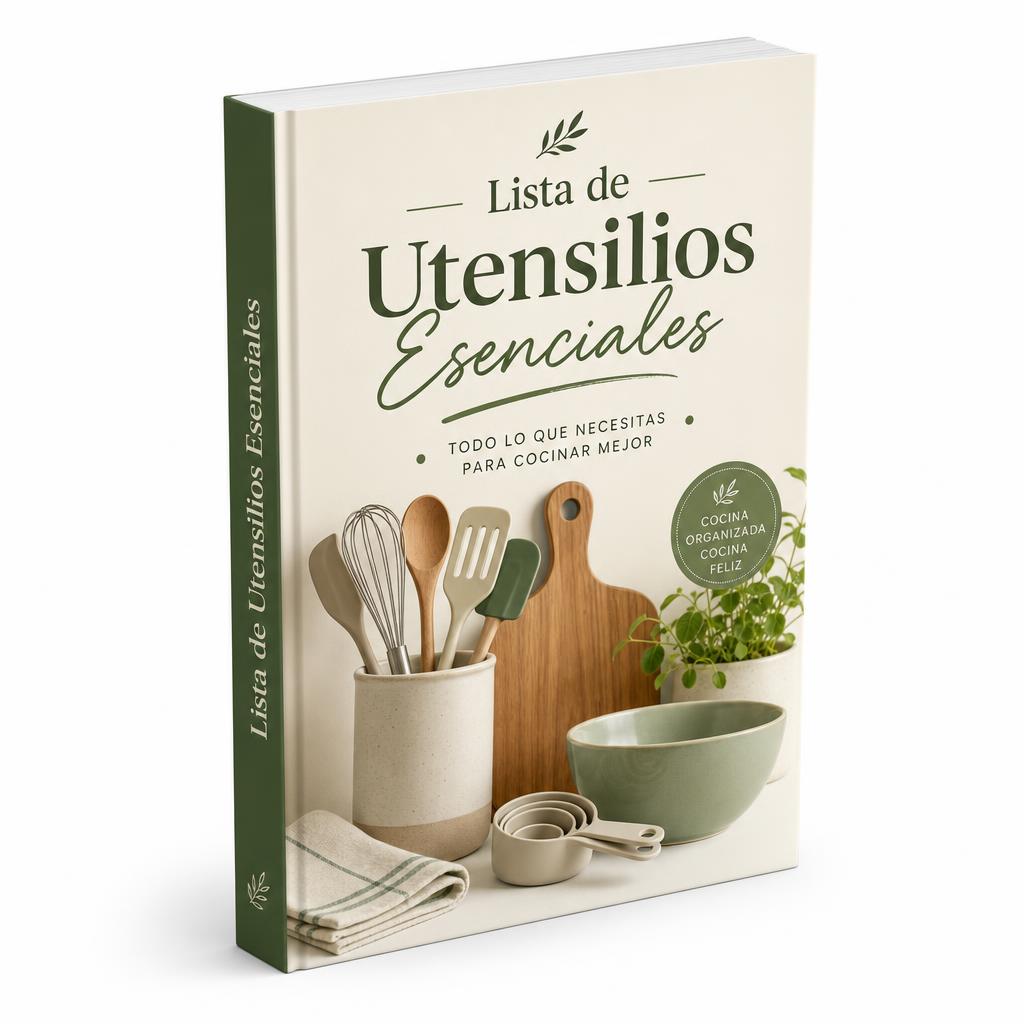 Lista de Utensilios Esenciales (Sin gastar de más)